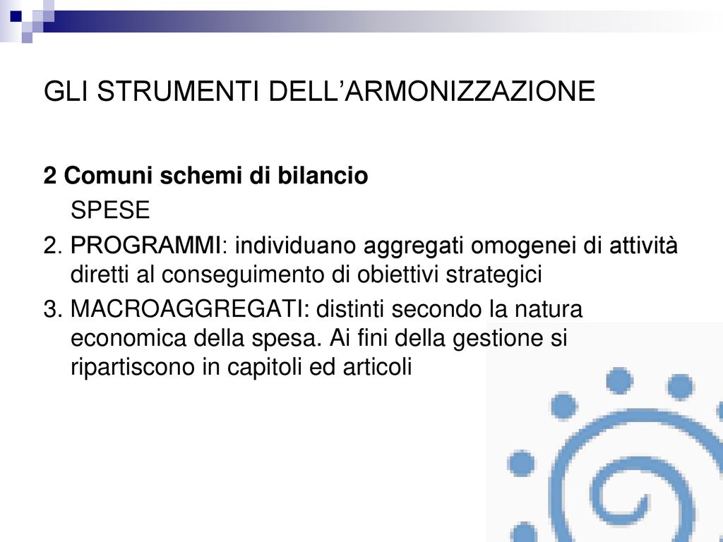 LARMONIZZAZIONE CONTABILE Ppt Scaricare